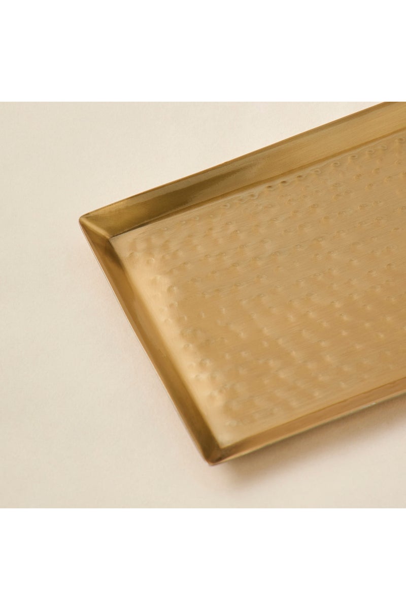LIFESTYLE صينية معدنية مطروقة - Image 3